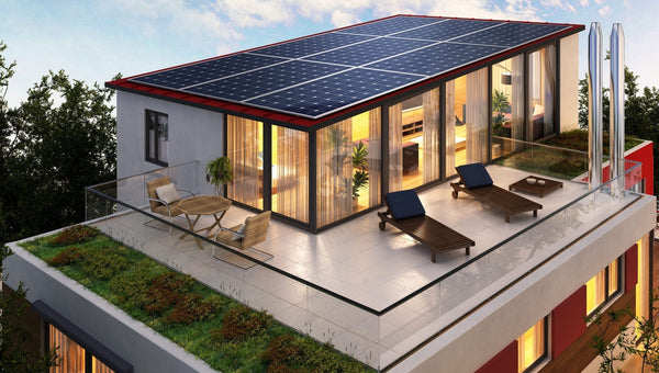 home value and solar panel