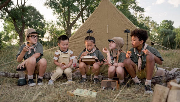 camping with kids