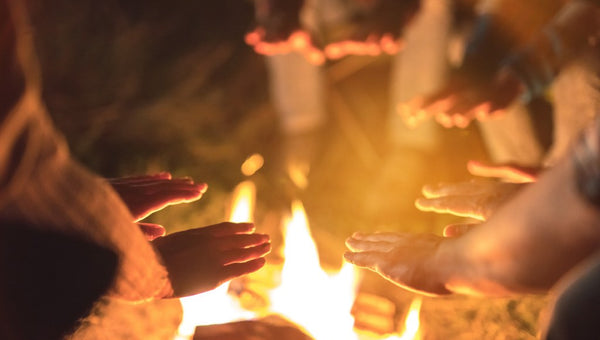 how to start a fire pit