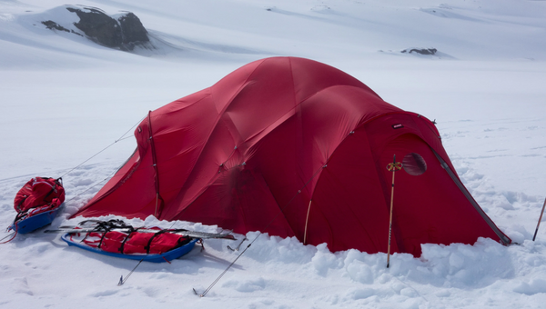 winter camping