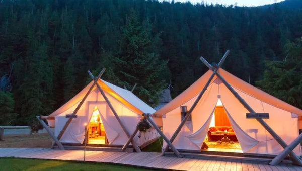 luxury camping