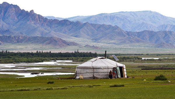 how many solar panels to power a yurt