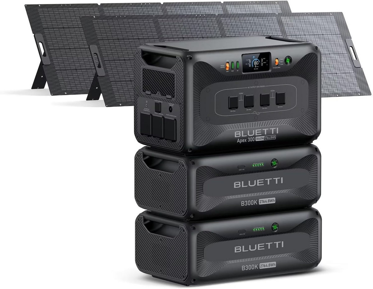Apex 300 Versatile Power Station | 3,840W, 2,764.8Wh-A