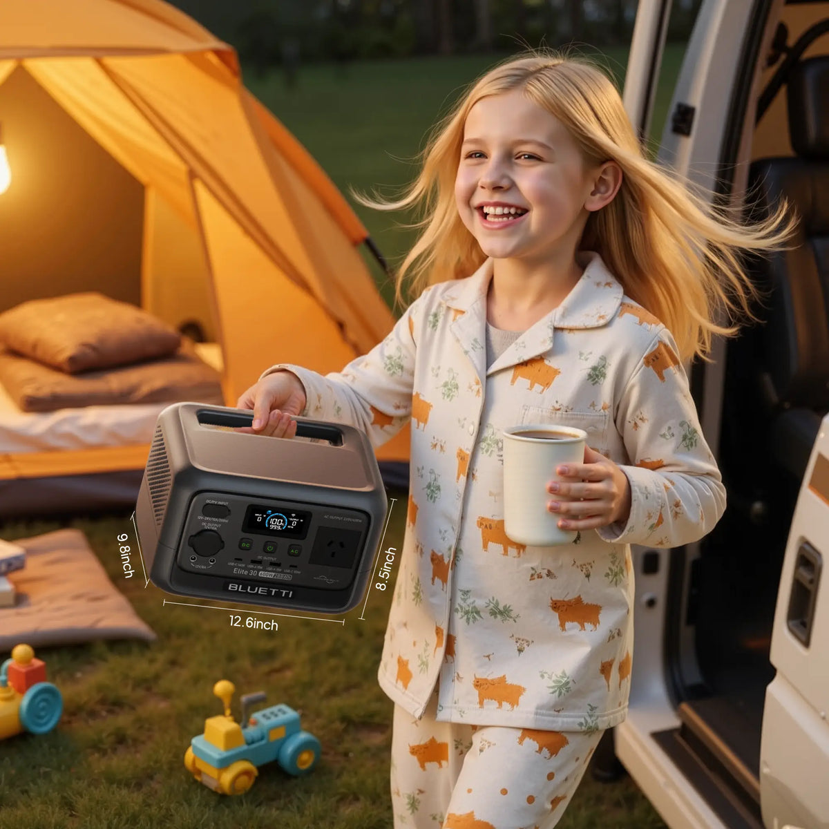 BLUETTI Elite 30 V2 Portable Power Station-A