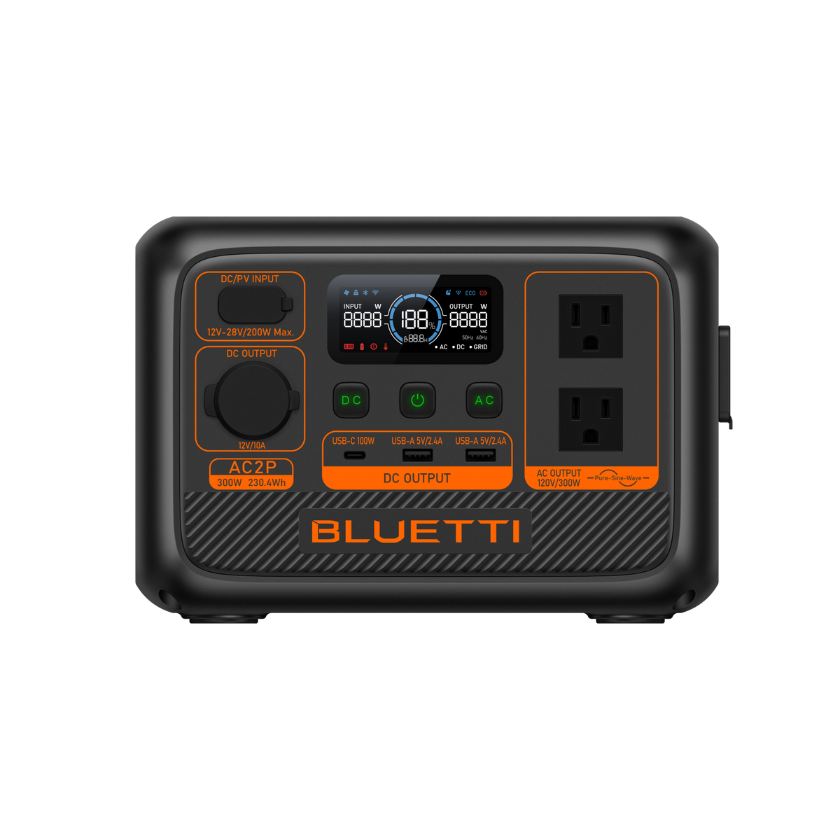 BLUETTI AC2P Portable Power Station-A