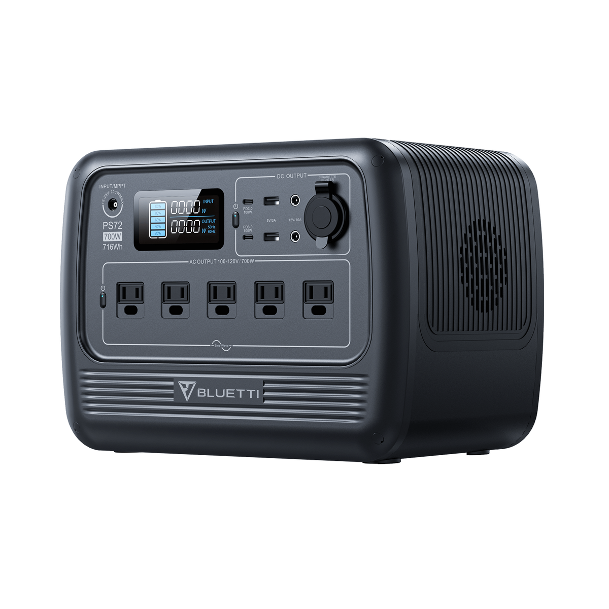 BLUETTI PS72 Portable Power Station | 700W 716Wh