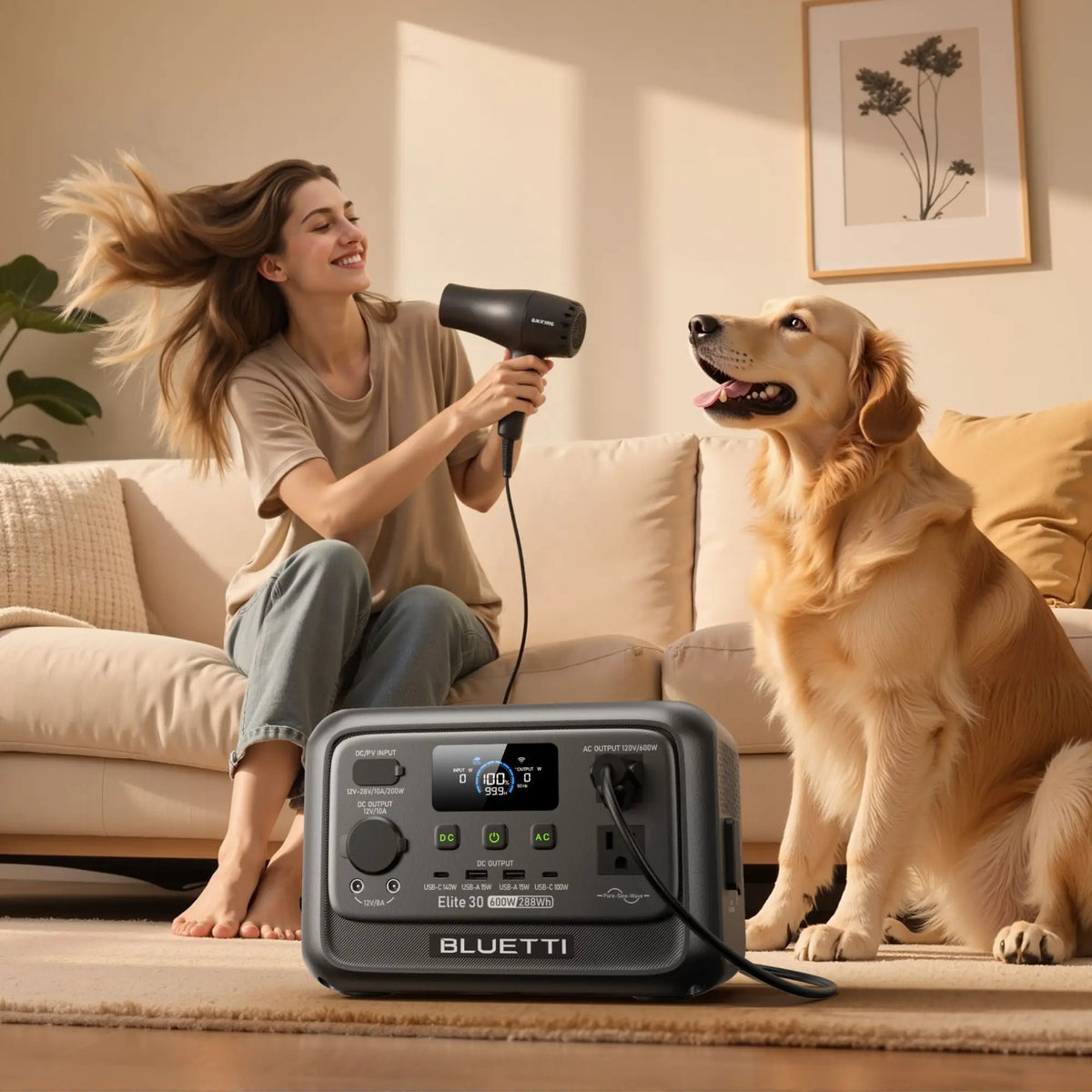 BLUETTI Elite 30 V2 Portable Power Station-A