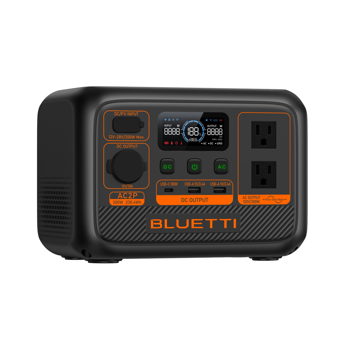 BLUETTI AC2P Portable Power Station-A