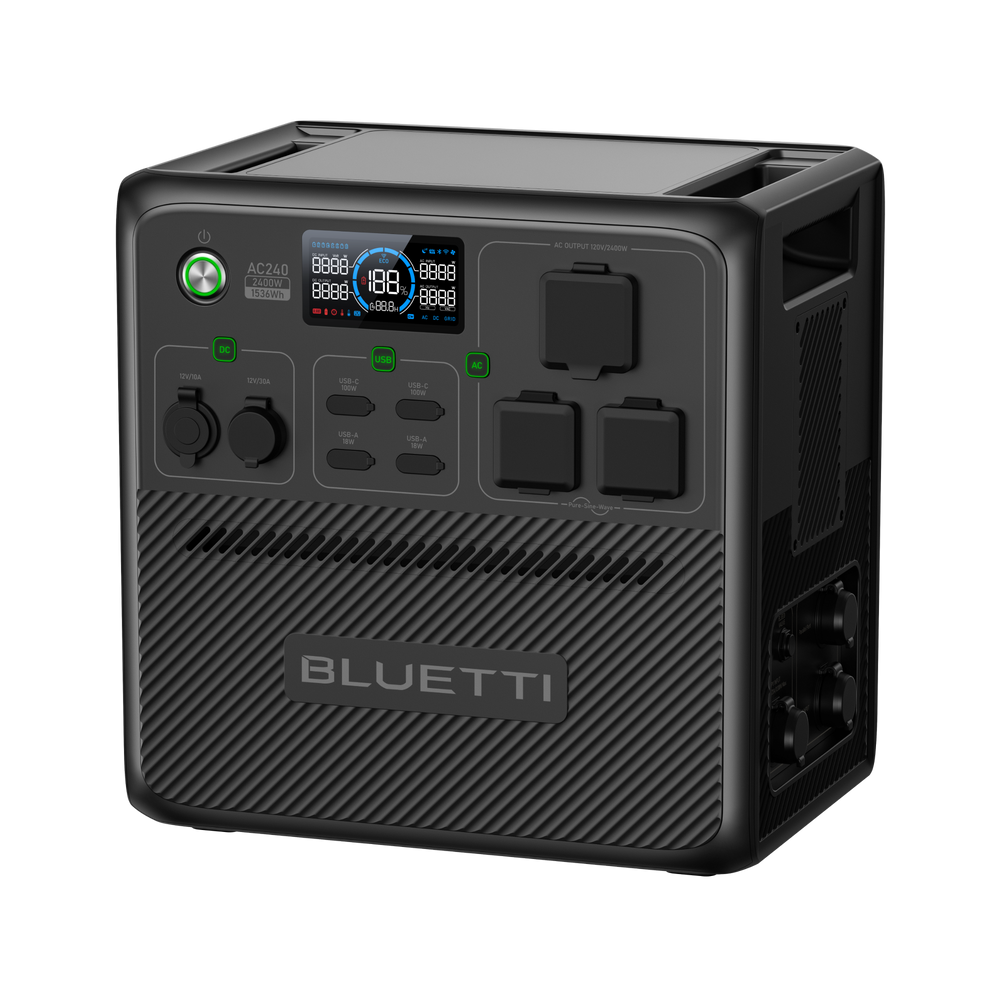BLUETTI Pioneer 150 (AC240) Portable Power Station | 2,400W,1,536Wh