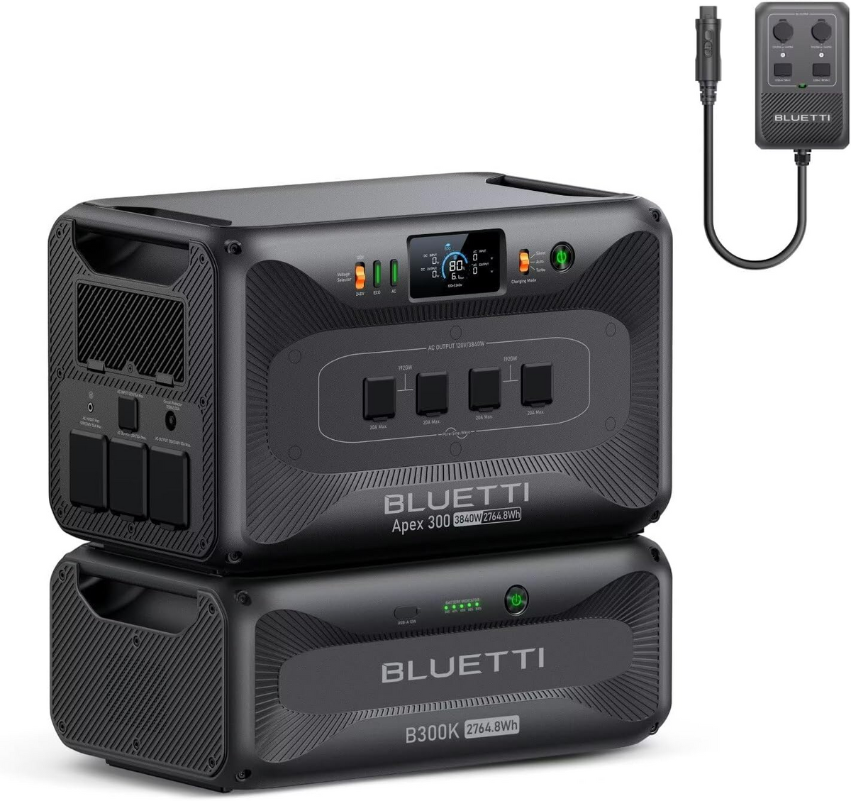 Apex 300 Versatile Power Station | 3,840W, 2,764.8Wh-A