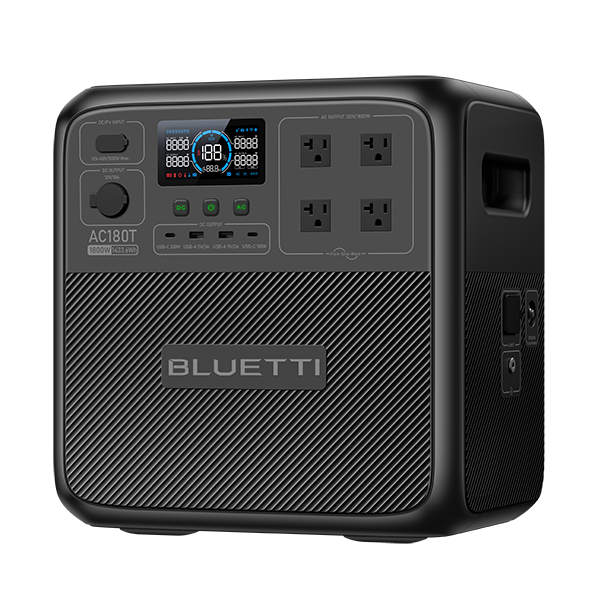BLUETTI AC180T Solar Generator | 1,800W 1,433Wh