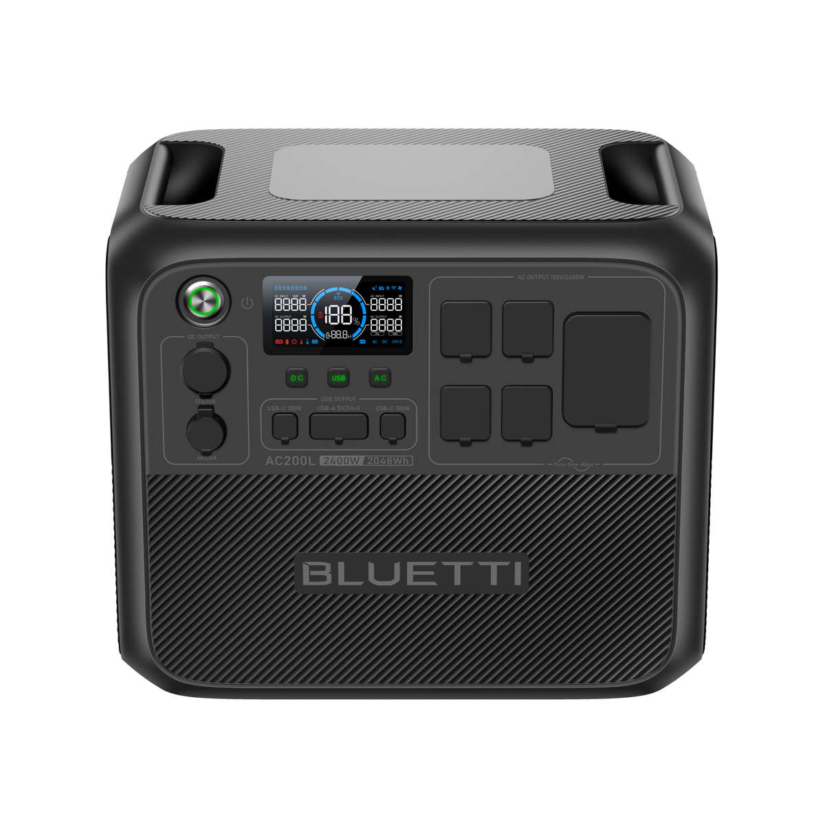 BLUETTI AC200L Portable Power Station-A