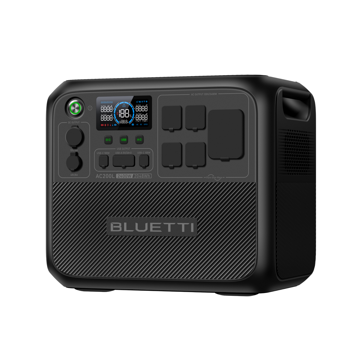 BLUETTI AC200L Portable Power Station-A