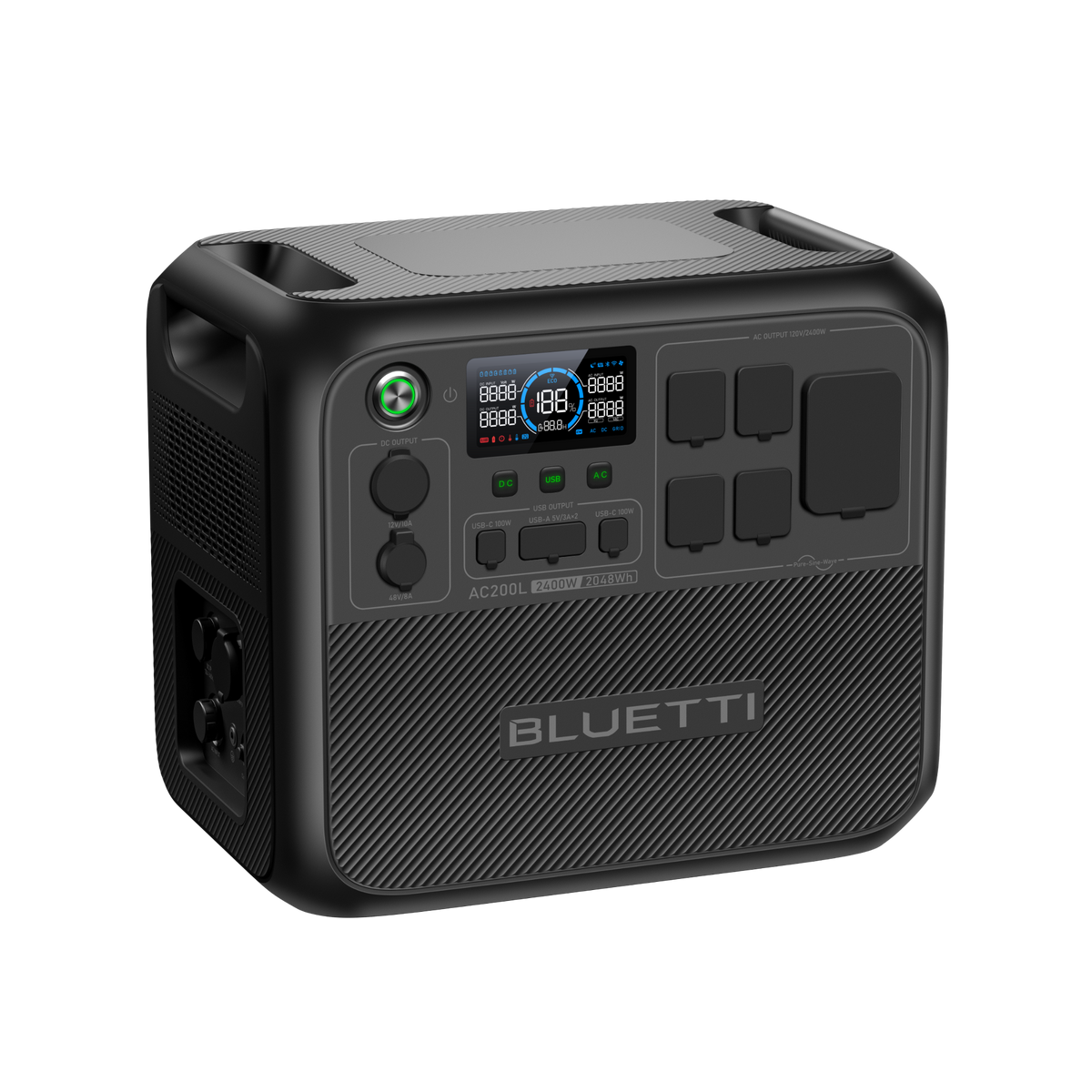 BLUETTI AC200L Portable Power Station-A