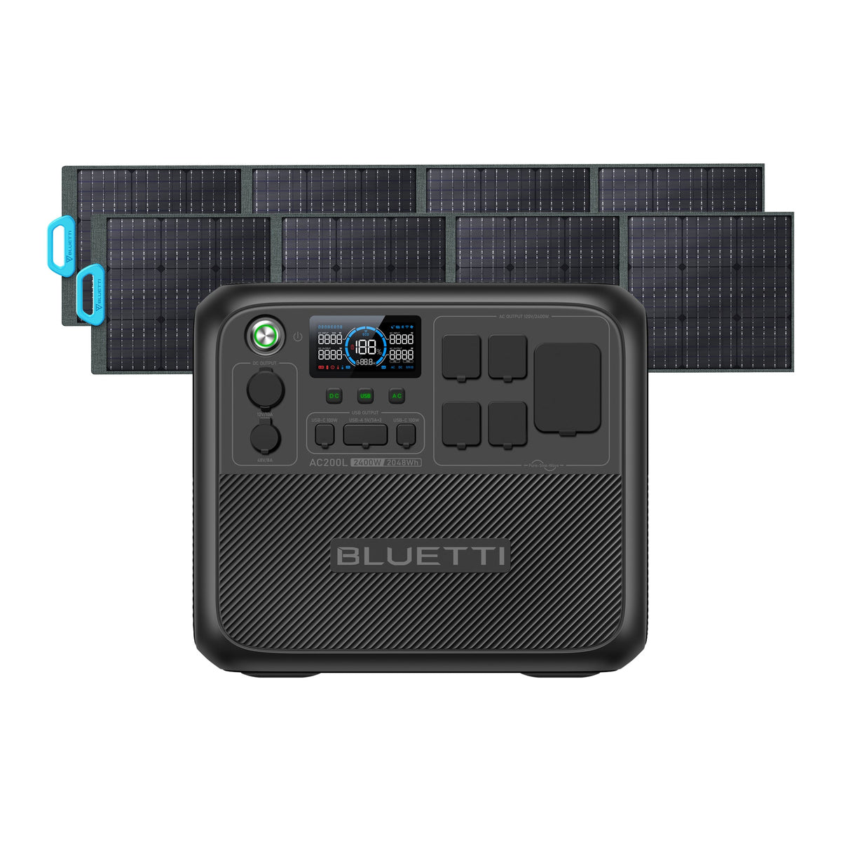 BLUETTI AC200L Portable Power Station-A