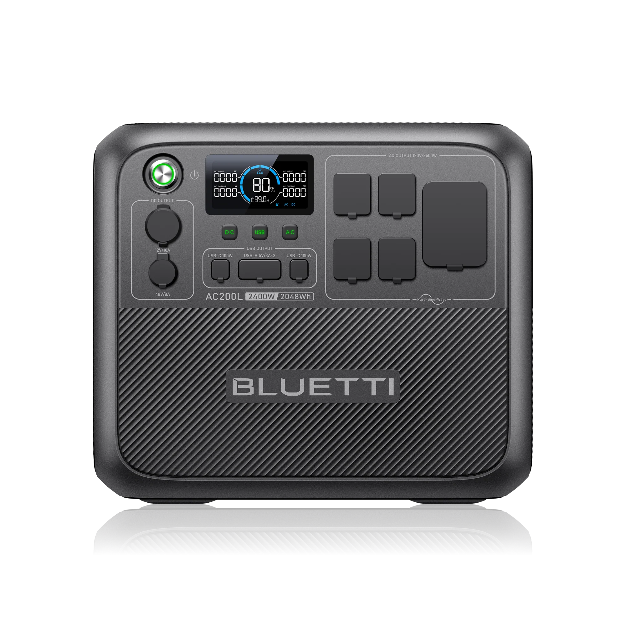 Bluetti AC200L Ships 2,048Wh LFP and 2,400W Continuous AC, Expandable to 8,192Wh