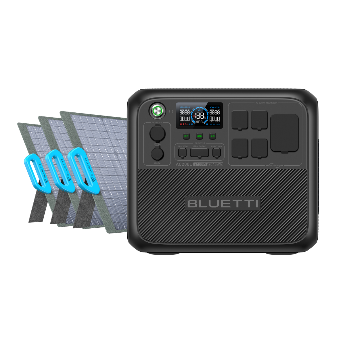 BLUETTI AC200L Portable Power Station-A