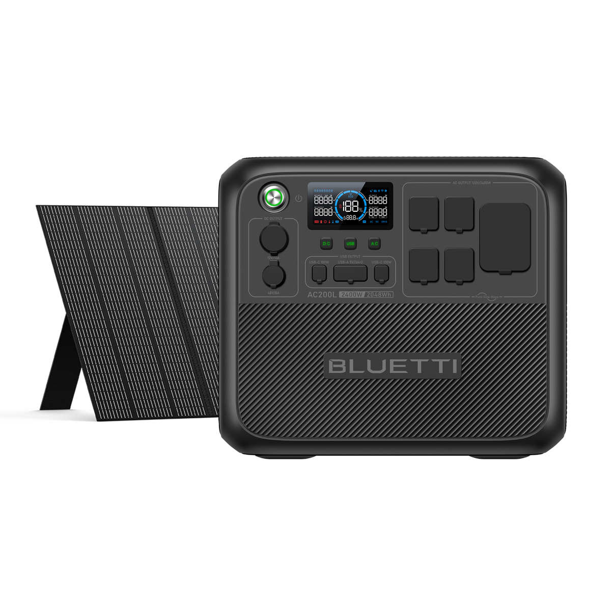 BLUETTI AC200L Portable Power Station-A