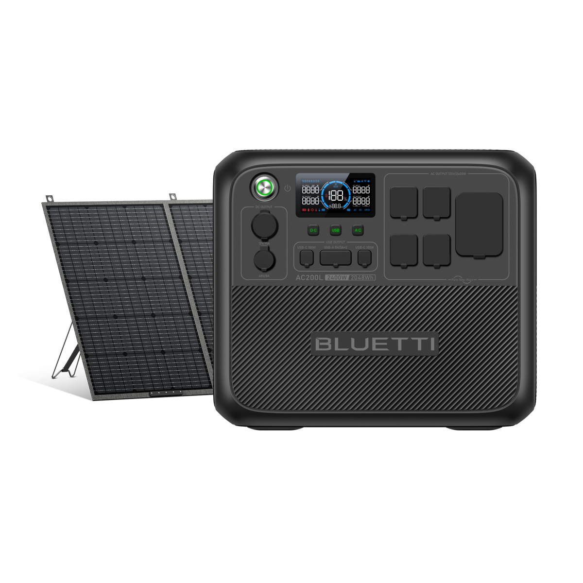 BLUETTI AC200L Portable Power Station-A