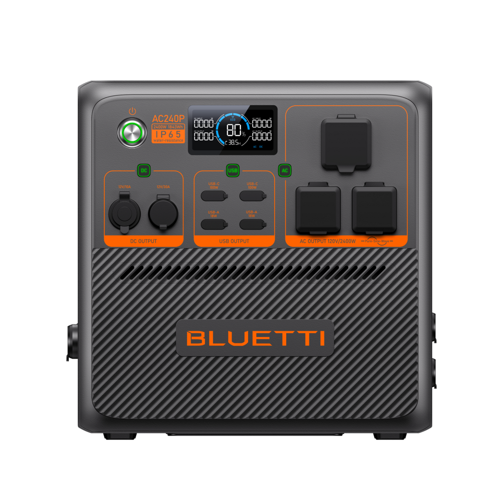 BLUETTI AC240P Portable Power Station | 2,400W 1,843Wh