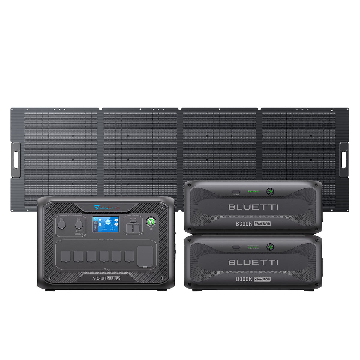 BLUETTI AC300+2*B300K+PV350D-A