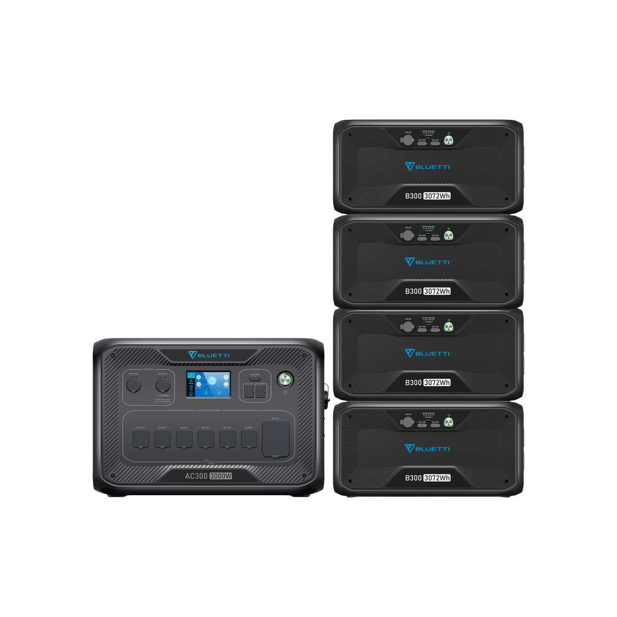 BLUETTI AC300 + 4*B300 | Home Battery Backup