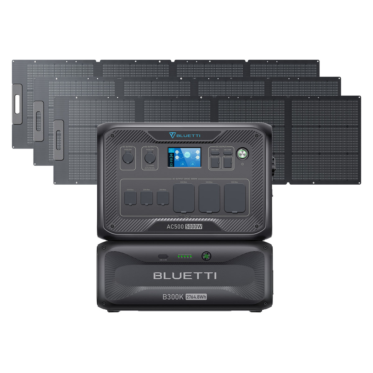 BLUETTI AC500+B300K+3*200W Solar-A