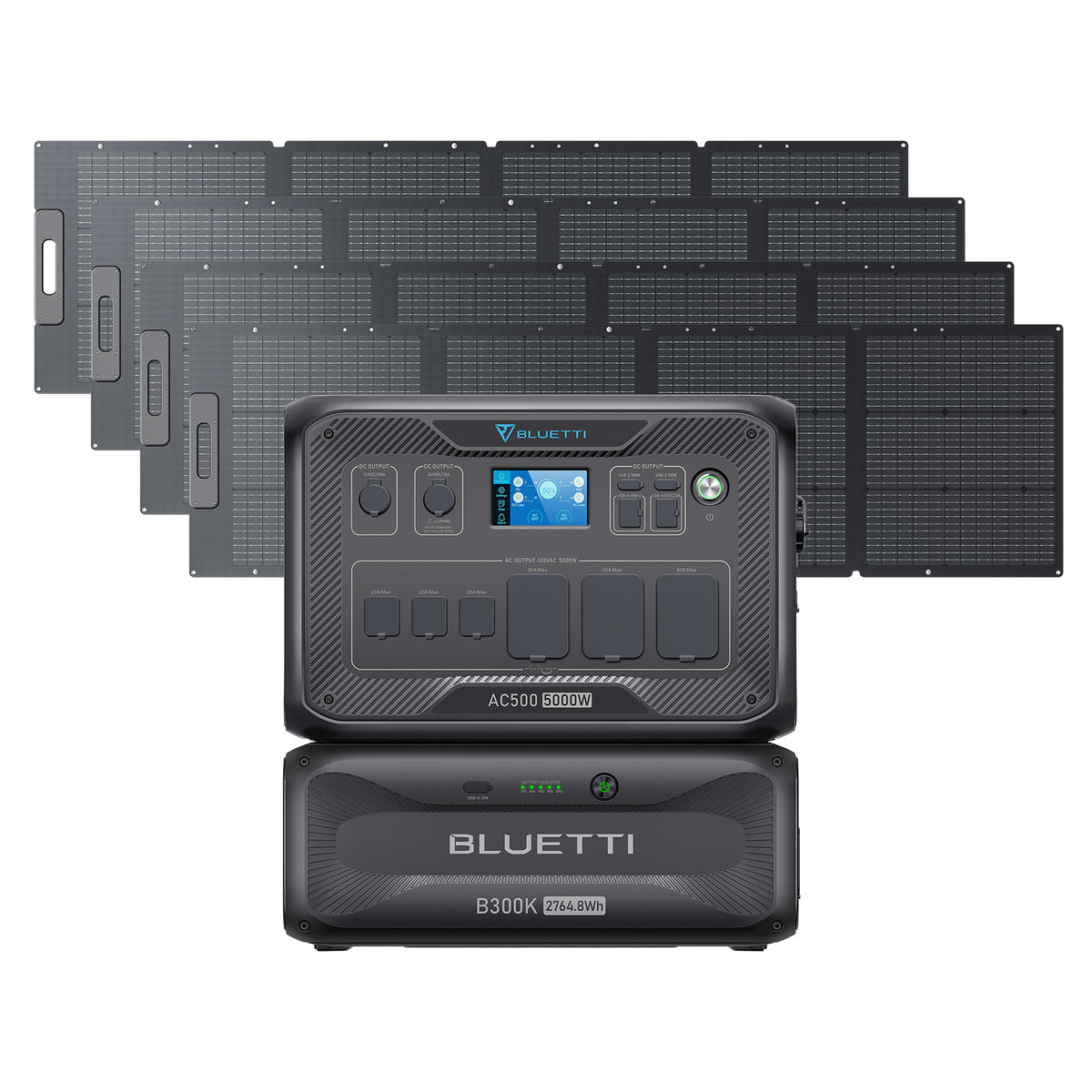 BLUETTI AC500+B300K+4*200W Solar-A