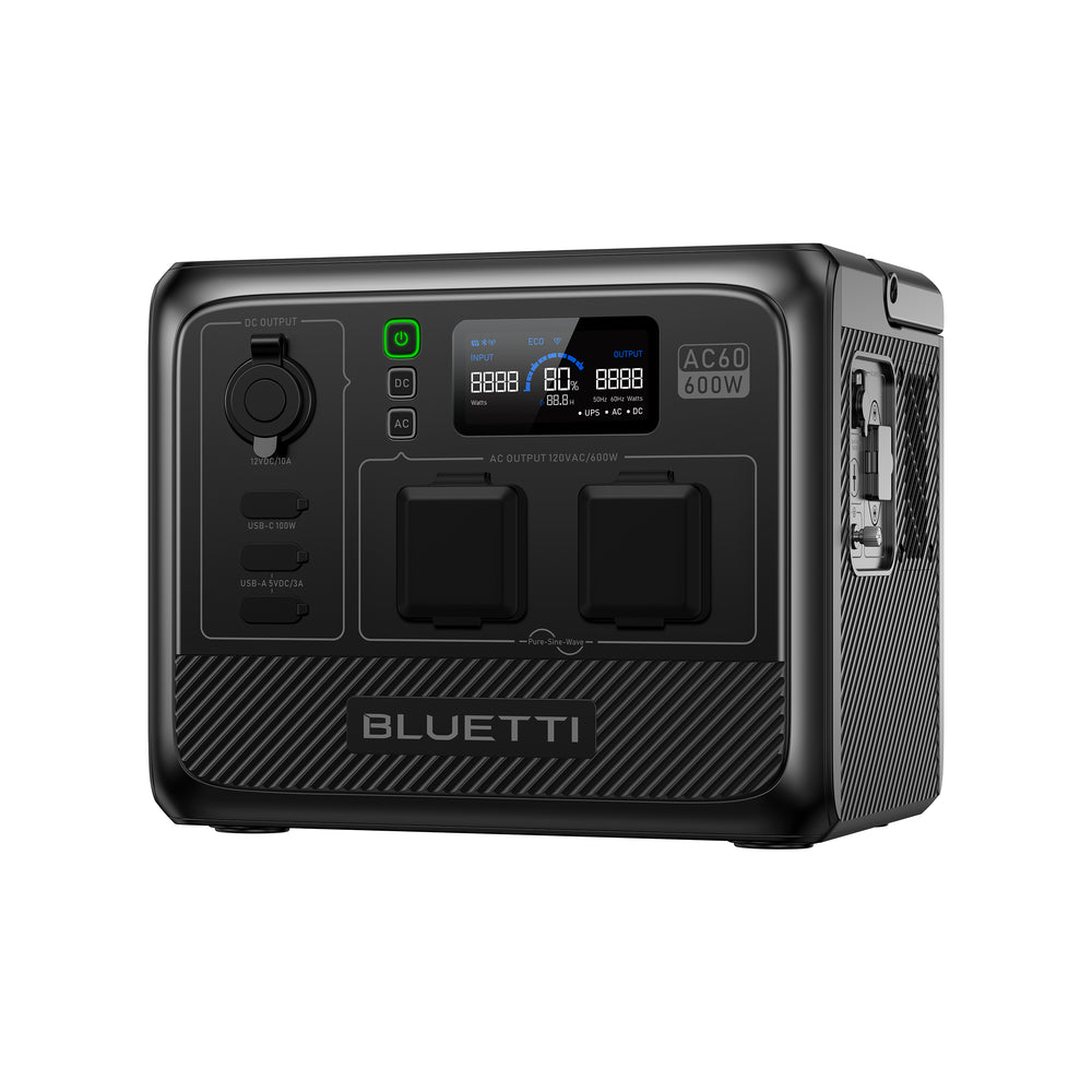 BLUETTI Pioneer 50 (AC60) Portable Power Station | 600W 403Wh