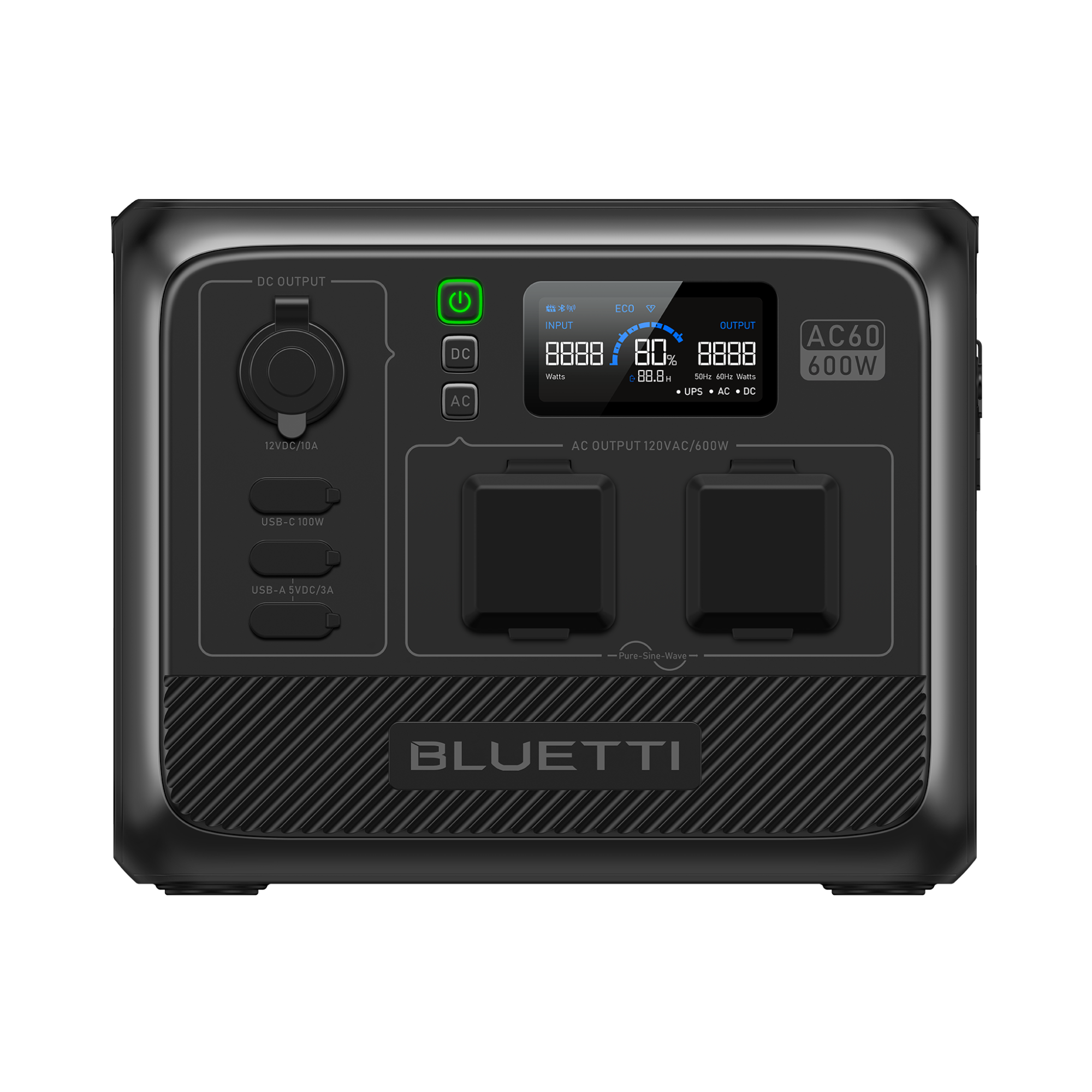 BLUETTI 小型ポータブル電源 AC60 |車中泊 防災グッズ