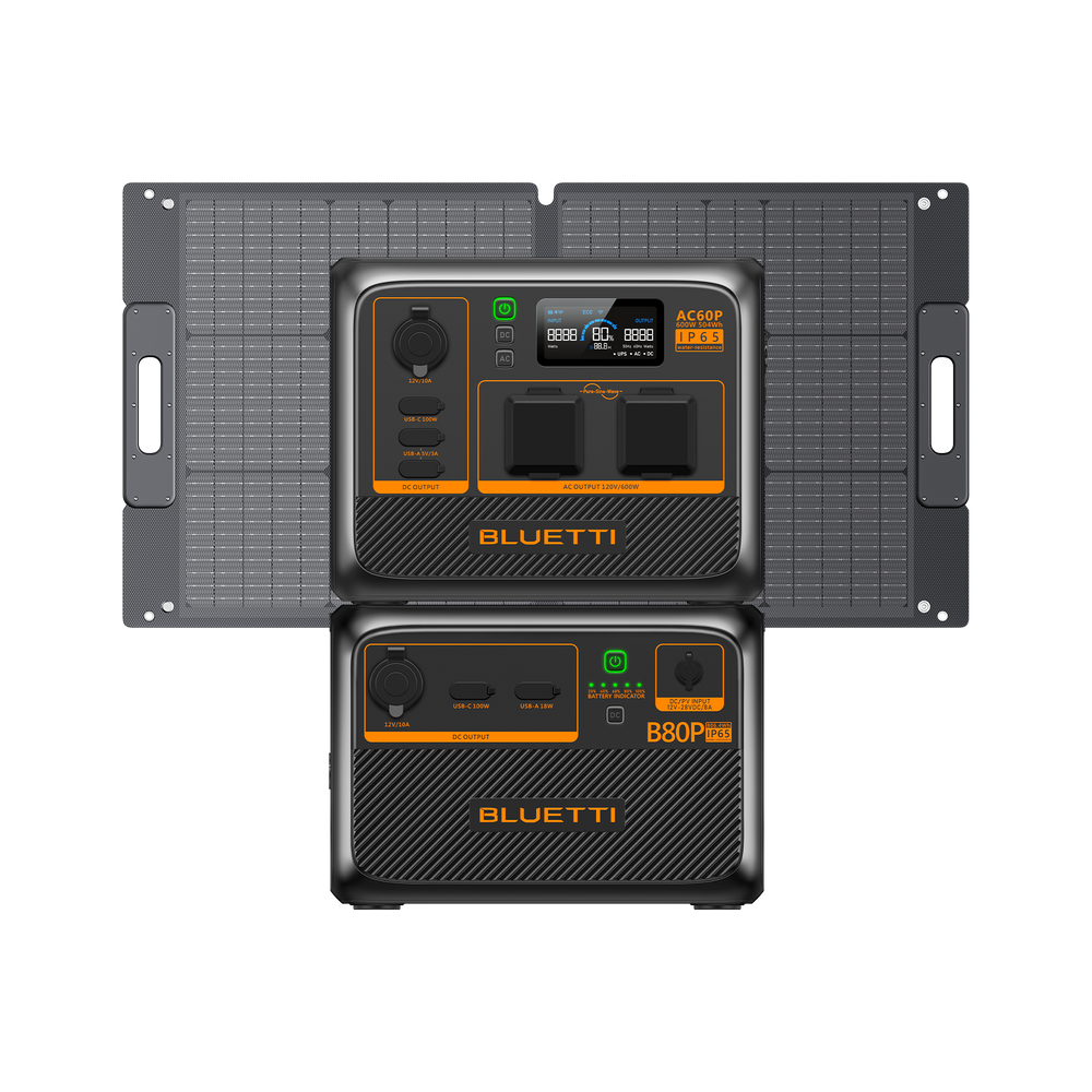 BLUETTI AC60P Portable Power Station | 600W 504Wh