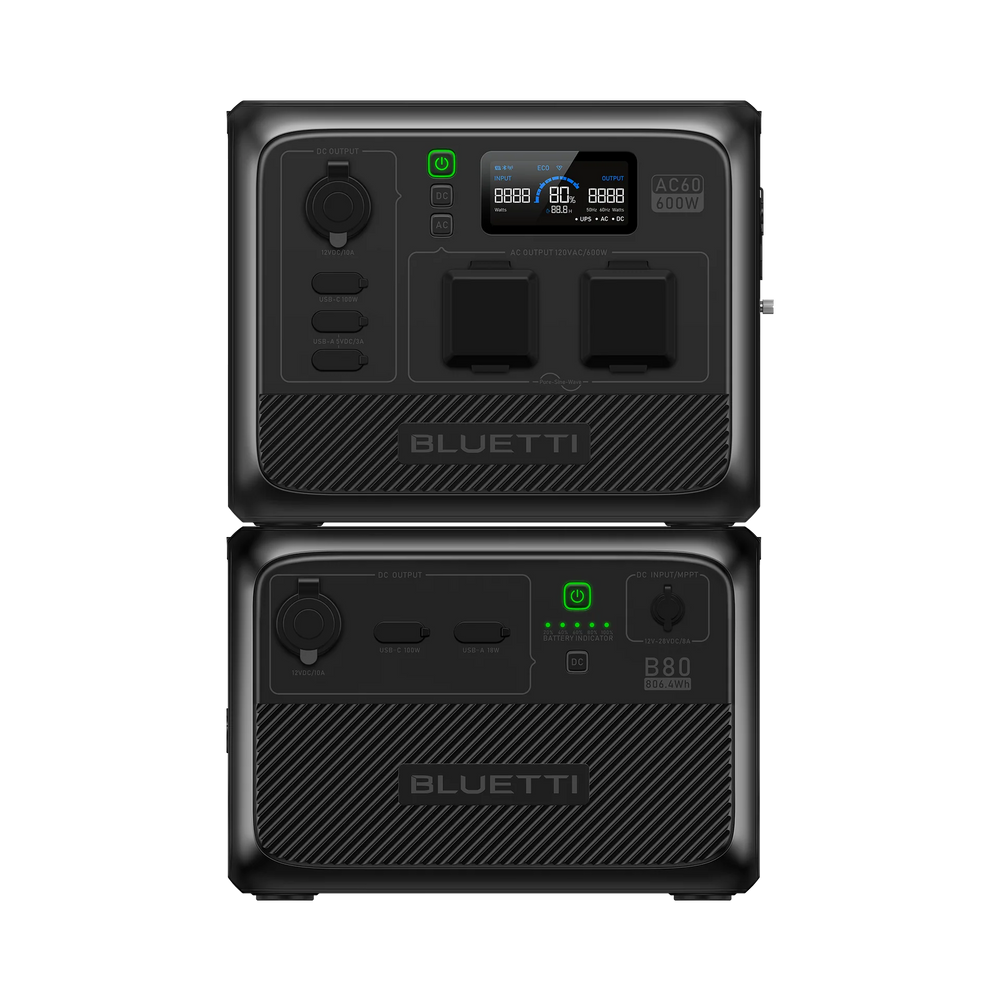 BLUETTI Pioneer 50 (AC60) Portable Power Station | 600W 403Wh