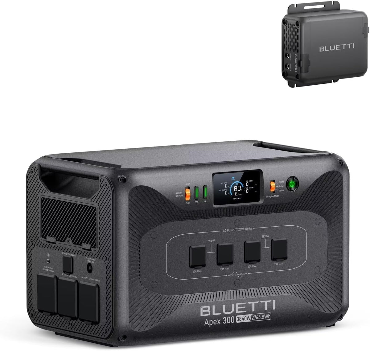 Apex 300 Versatile Power Station | 3,840W, 2,764.8Wh-A