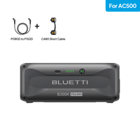 BLUETTI B300K with P090D-P150D, 2764.8Wh LiFePO4 Battery Pack for Solar Generator Apex 300/AC500, Extra Battery for Home, Emergency, Road Trip