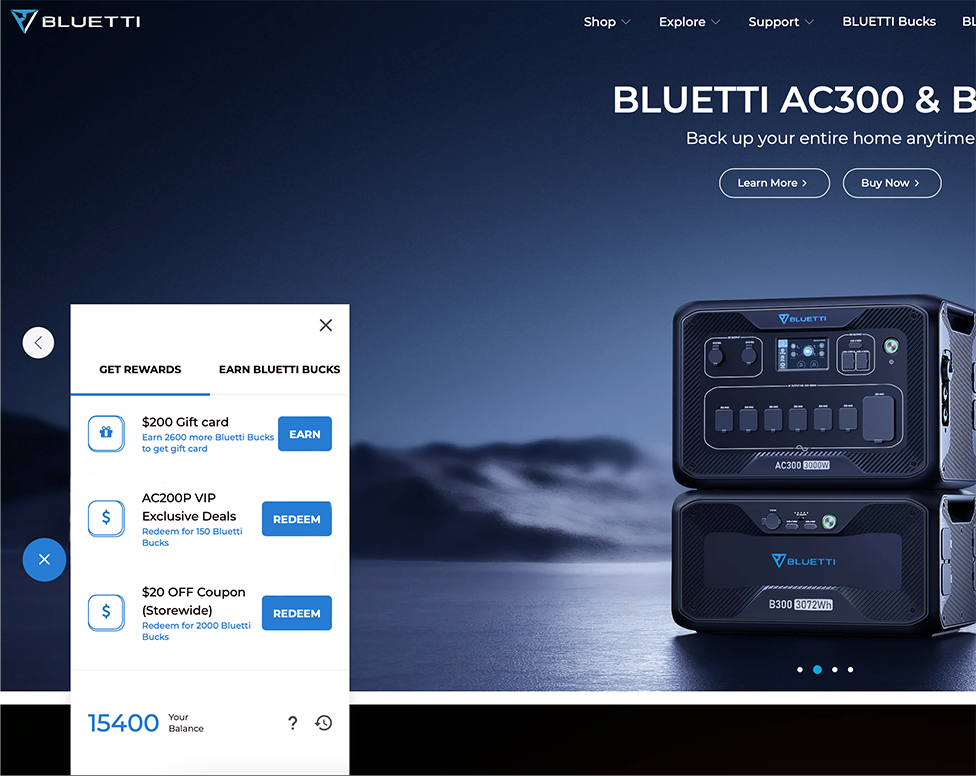 BLUETTI REDEEM