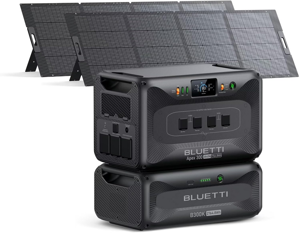 Apex 300 Versatile Power Station | 3,840W, 2,764.8Wh-A