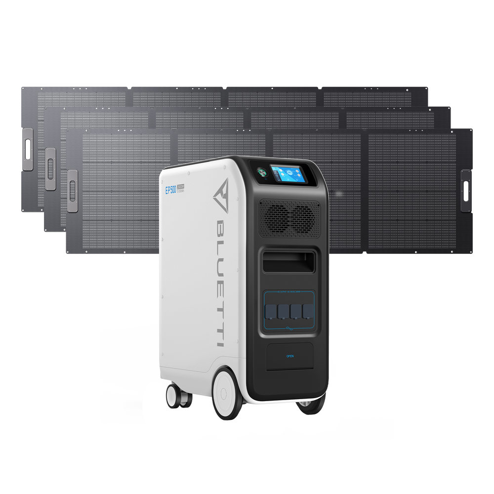 BLUETTI EP500 Solar Power Station | 2,000W 5,120Wh