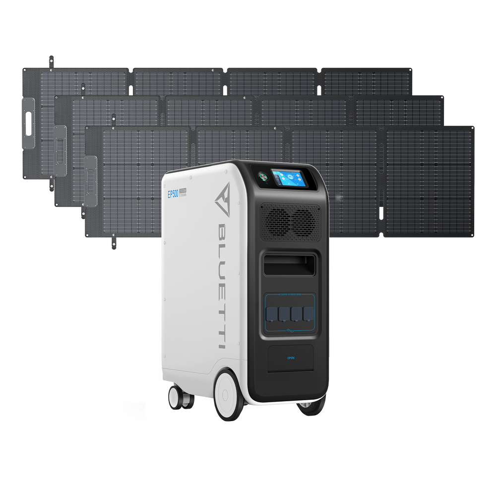BLUETTI EP500+3*200W Solar | Solar Generator Kit
