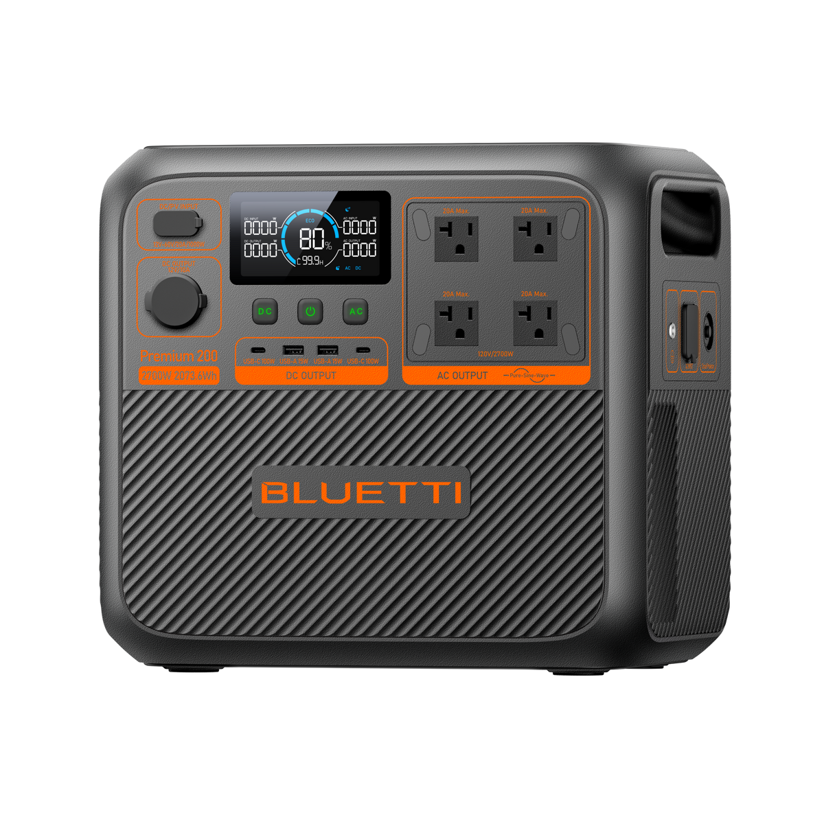 BLUETTI Premium 200 V2 Portable Power Station -A