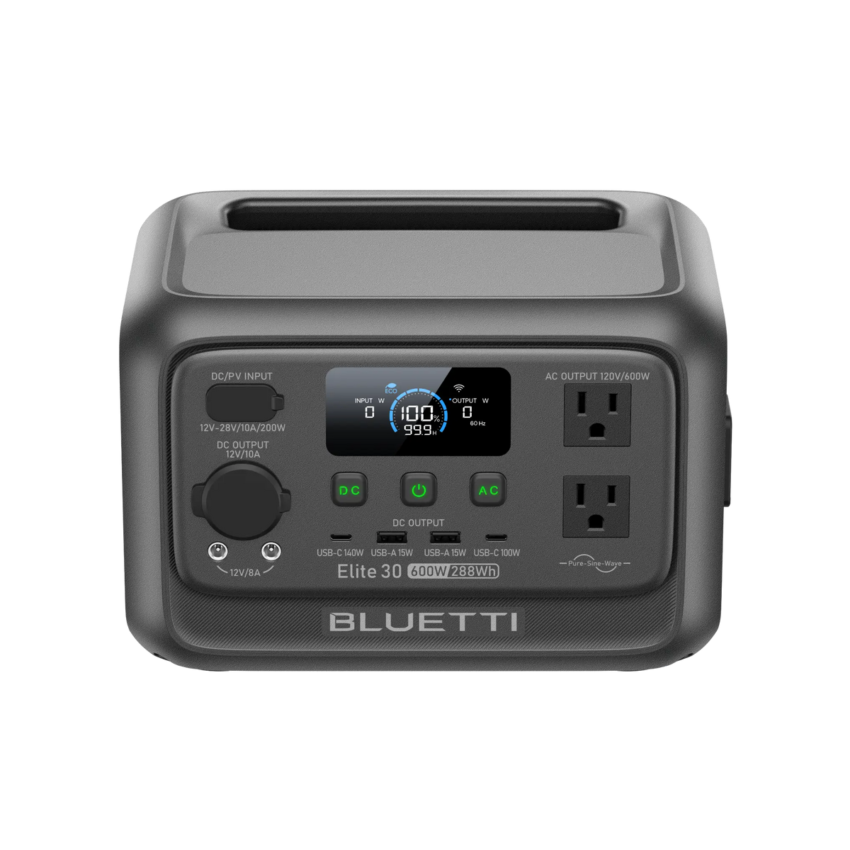 BLUETTI Elite 30 V2 Portable Power Station-A