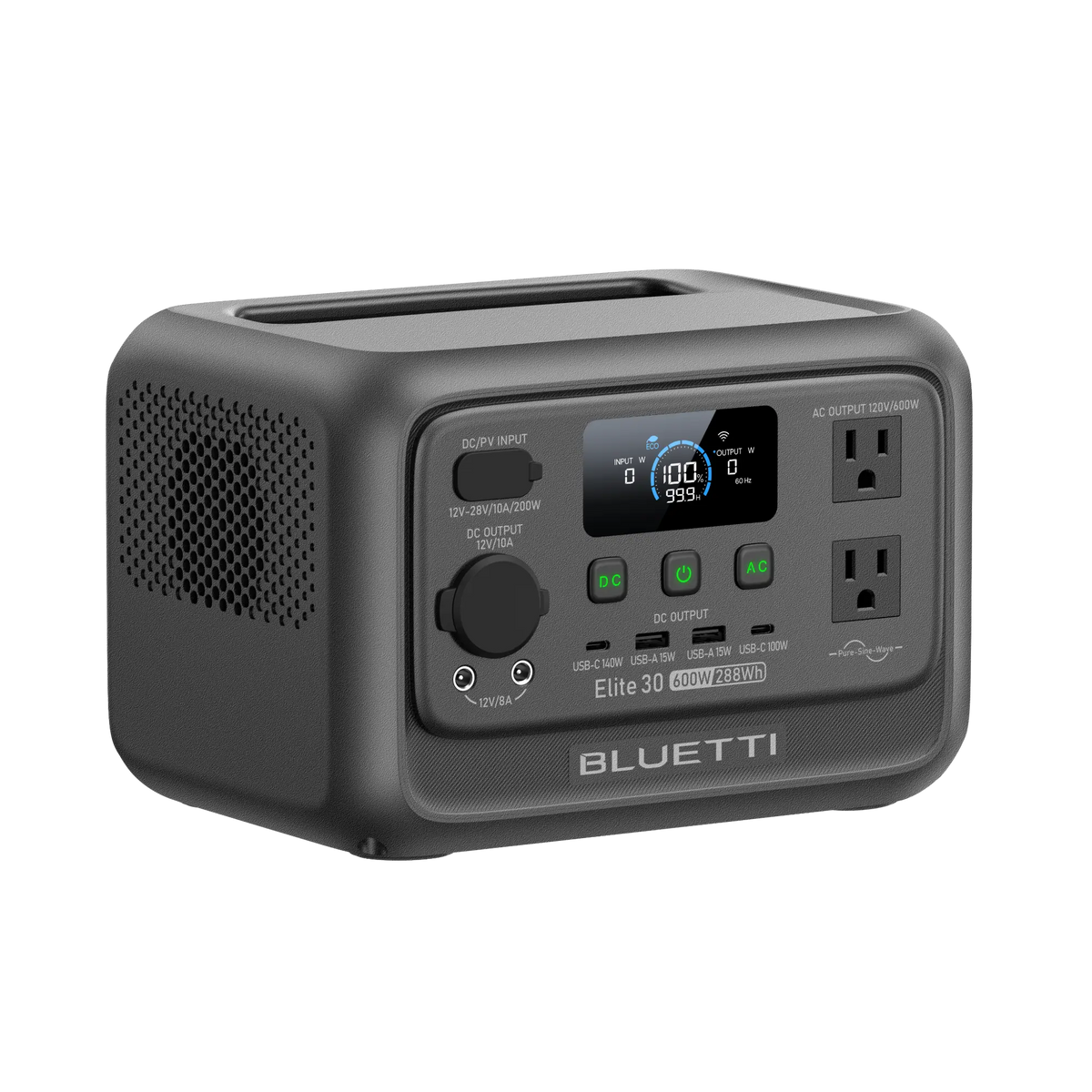 BLUETTI Elite 30 V2 Portable Power Station-A