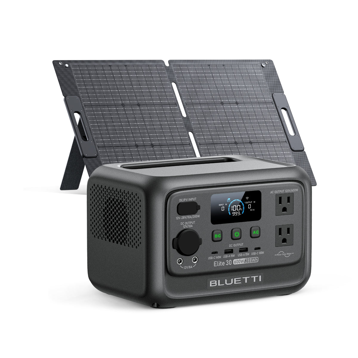 BLUETTI Elite 30 V2 Portable Power Station-A