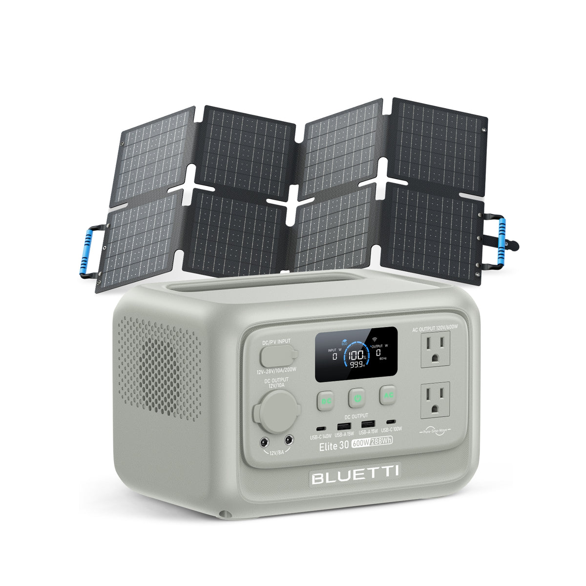 BLUETTI Elite 30 V2 Portable Power Station-A