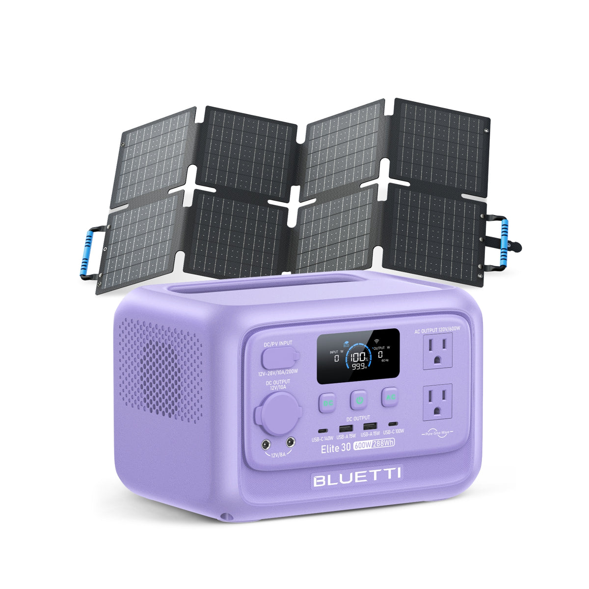 BLUETTI Elite 30 V2 Portable Power Station-A