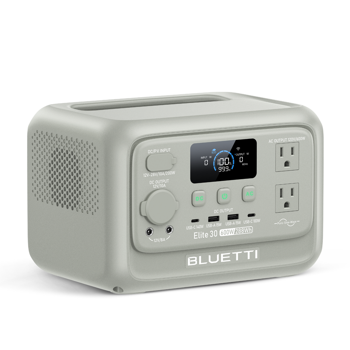 BLUETTI Elite 30 V2 Portable Power Station-A