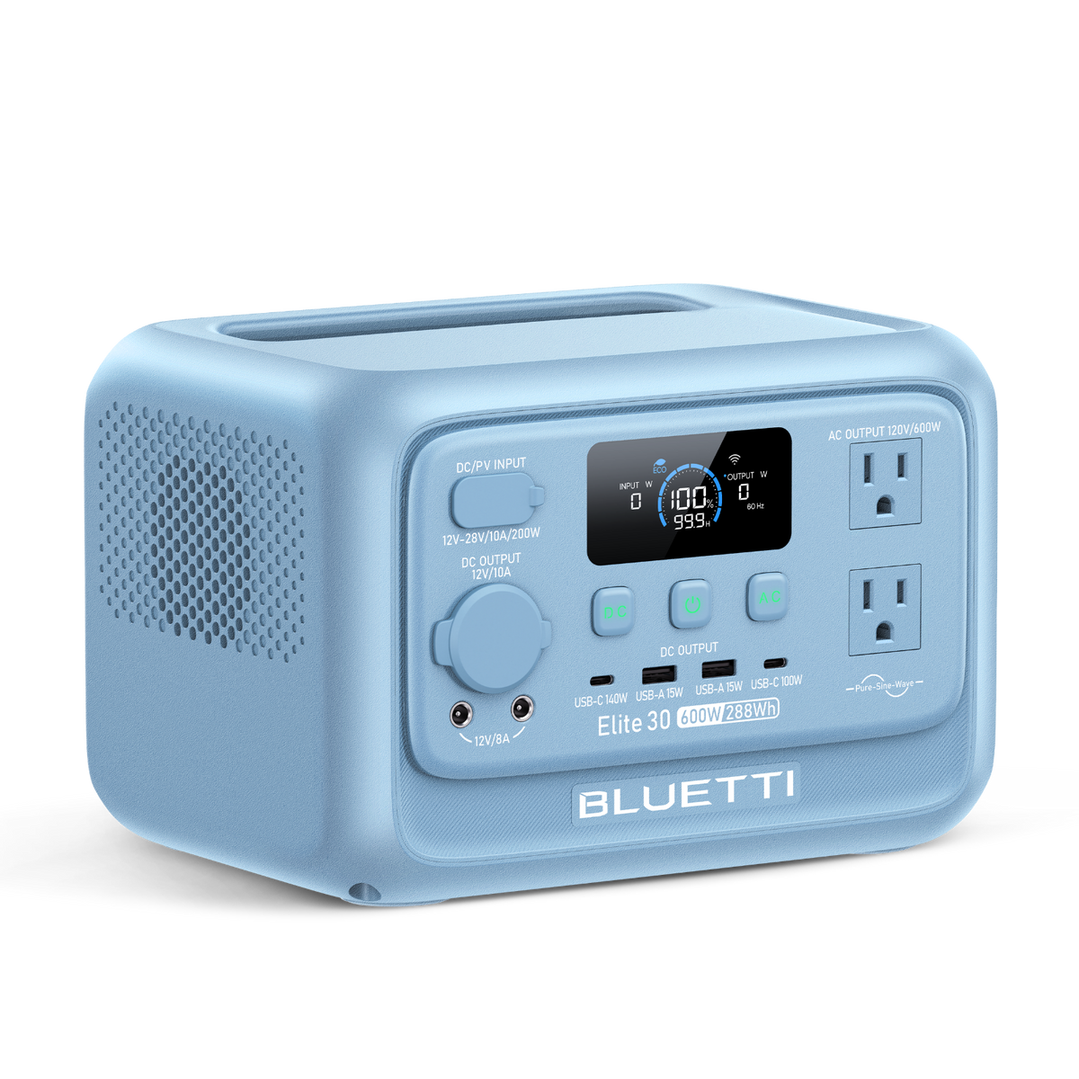 BLUETTI Elite 30 V2 Portable Power Station-A
