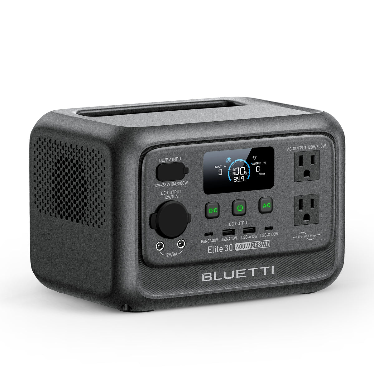 BLUETTI Elite 30 V2 Portable Power Station-A
