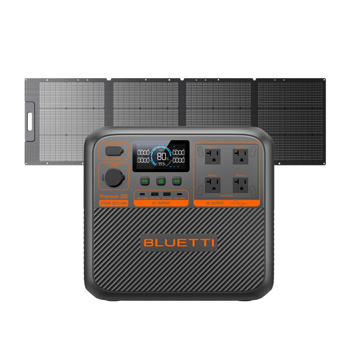 BLUETTI Premium 200 V2 Portable Power Station -A