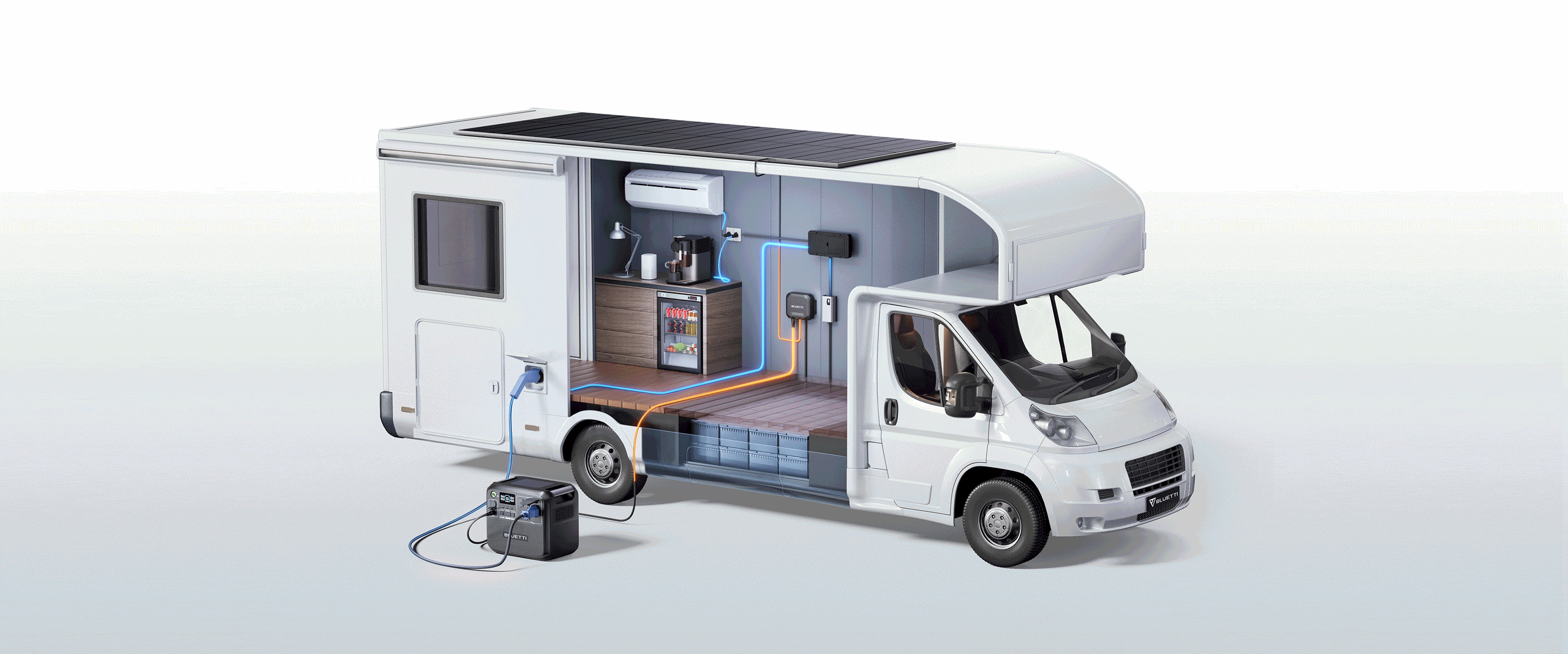 charge rv battery and appliances