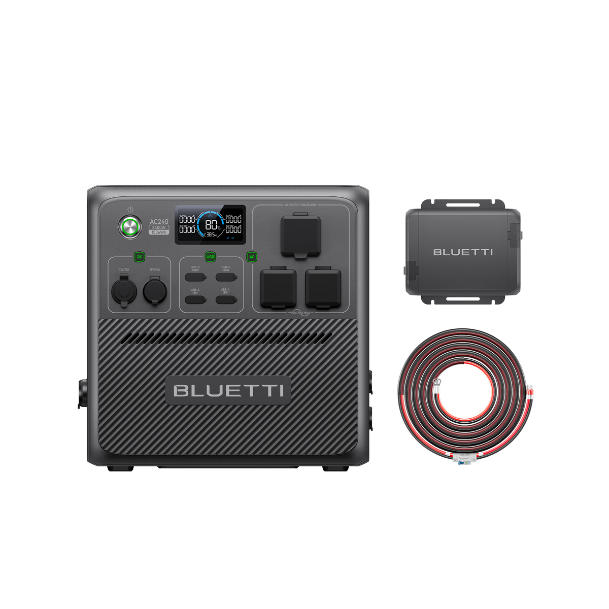 BLUETTI Pioneer 150 (AC240) Portable Power Station | 2,400W,1,536Wh
